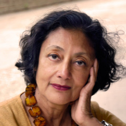 Author Bharati Mukherjee