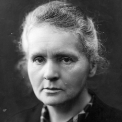 Author Marie Curie