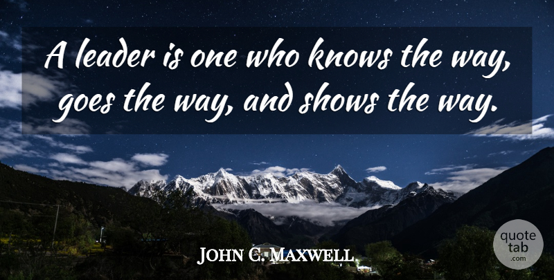 John C. Maxwell Quote About Inspirational, Leadership, Basketball: A Leader Is One Who...