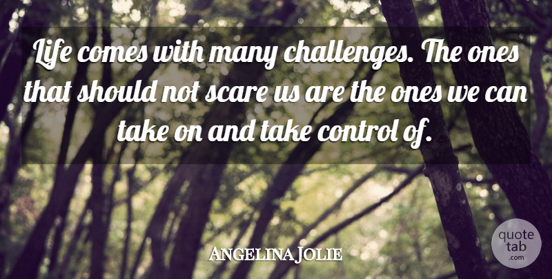 Angelina Jolie Quote About Cancer, Challenges, Scare: Life Comes With Many Challenges...
