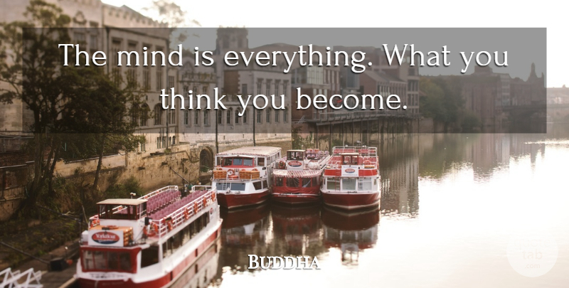 Buddha Quote About Indian Leader, Mind: The Mind Is Everything What...