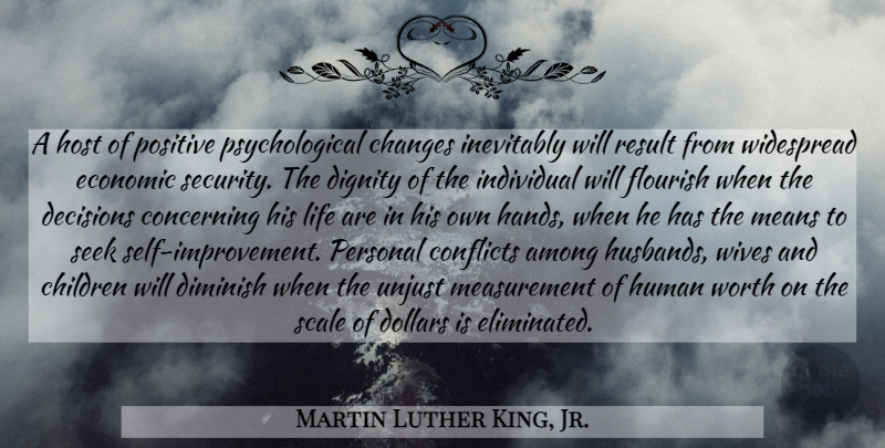 Martin Luther King, Jr. Quote About Children, Husband, Mean: A Host Of Positive Psychological...