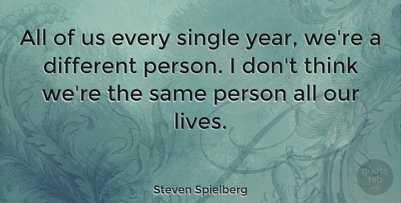 Steven Spielberg Quote About Inspirational, Motivational, Happy: All Of Us Every Single...
