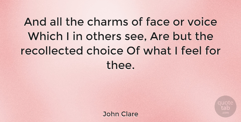 John Clare Quote About Charms, Others: And All The Charms Of...