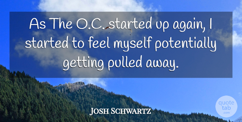 Josh Schwartz Quote About American Producer: As The O C Started...