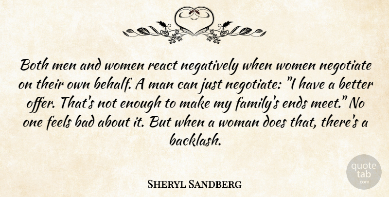 Sheryl Sandberg Quote About Men, Doe, My Family: Both Men And Women React...