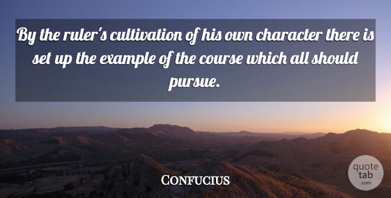 Confucius Quote About Love, Inspirational, Funny: By The Rulers Cultivation Of...