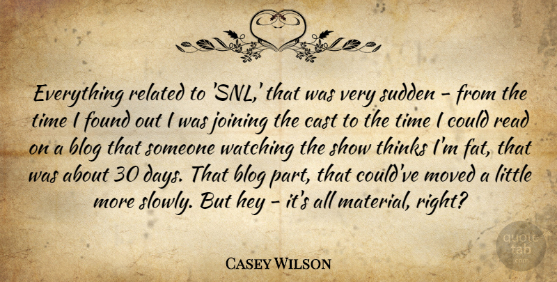 Casey Wilson Quote About Blog, Cast, Found, Hey, Joining: Everything Related To Snl That...