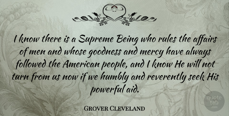 Grover Cleveland Quote About Powerful, Men, People: I Know There Is A...