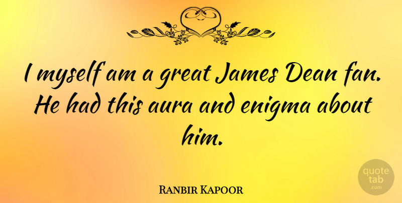 Ranbir Kapoor Quote About Auras, Fans, Dean: I Myself Am A Great...