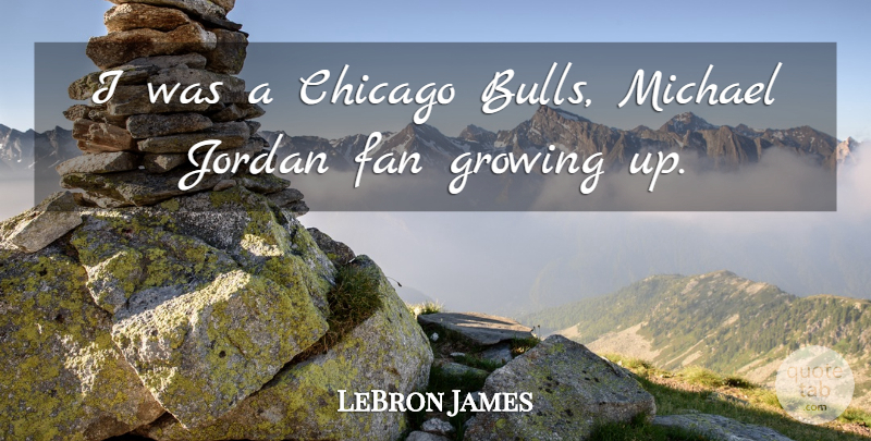 LeBron James Quote About Growing Up, Bulls, Jordan: I Was A Chicago Bulls...