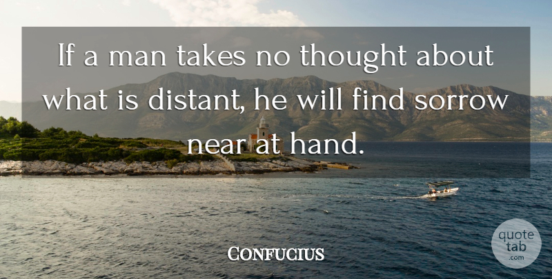 Confucius Quote About Wise, Men, Hands: If A Man Takes No...