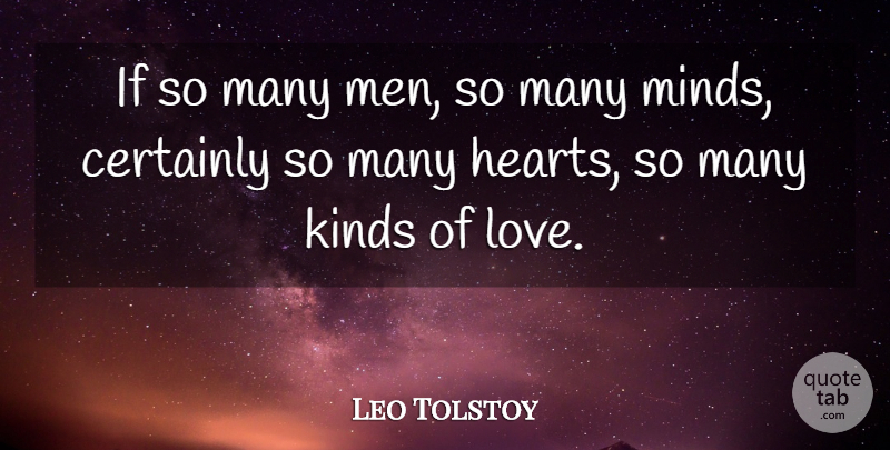 Leo Tolstoy Quote About Love, Funny, Wedding: If So Many Men So...