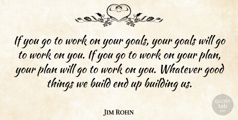 Jim Rohn Quote About Inspirational, Success, Military: If You Go To Work...