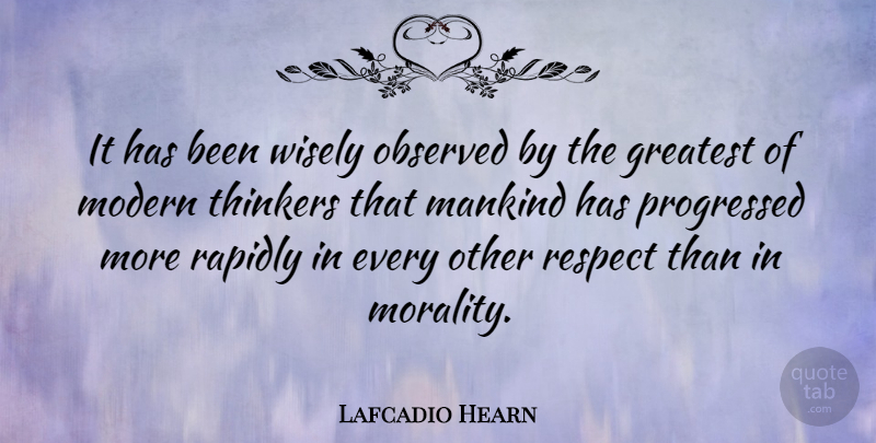 Lafcadio Hearn Quote About Motherhood, Literature, Morality: It Has Been Wisely Observed...