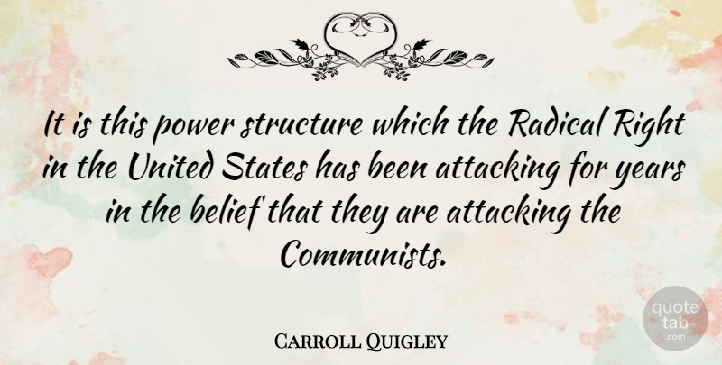 Carroll Quigley Quote About Pregnancy, Years, United States: It Is This Power Structure...