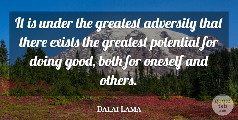 Dalai Lama Quote About Love, Inspirational, Family: It Is Under The Greatest...