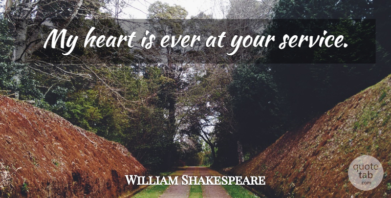 William Shakespeare Quote About Marriage, Heart, My Heart: My Heart Is Ever At...