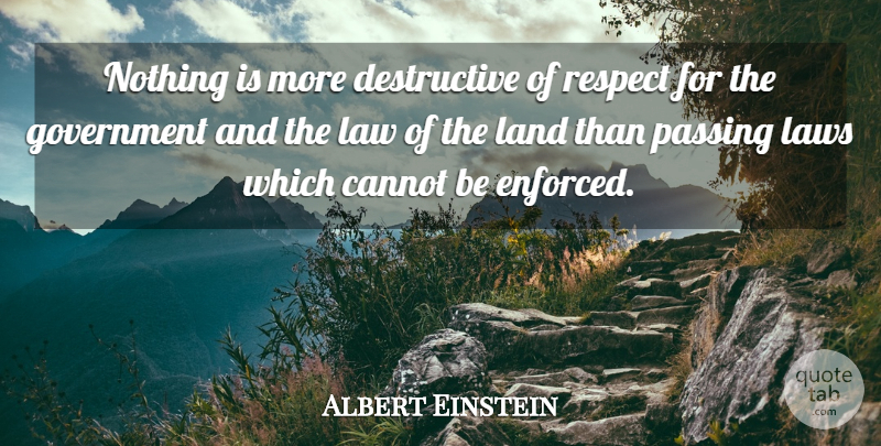 Albert Einstein Quote About Love, Life, God: Nothing Is More Destructive Of...