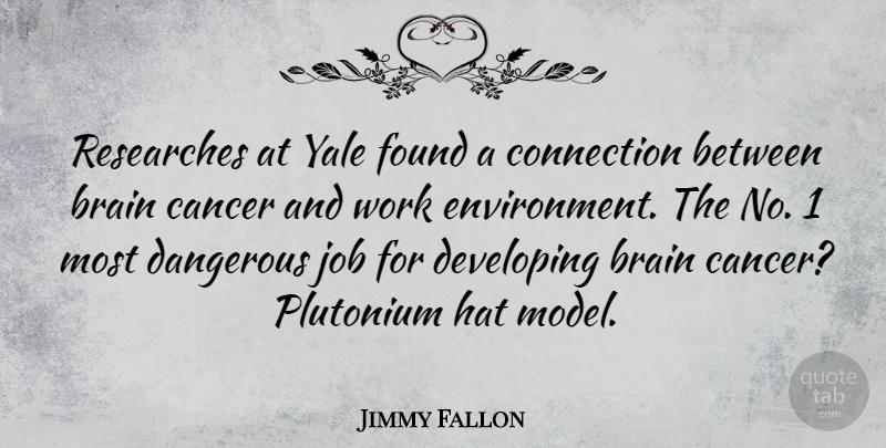 Jimmy Fallon Quote About Jobs, Cancer, Yale: Researches At Yale Found A...