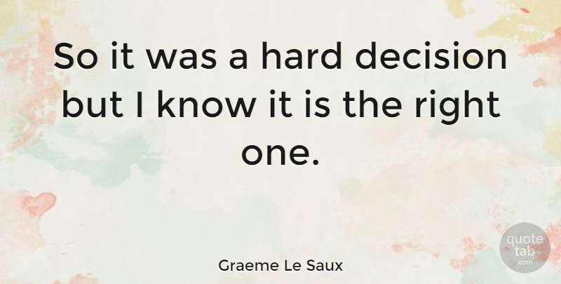 Graeme Le Saux Quote About English Athlete, Hard: So It Was A Hard...