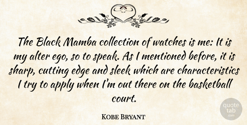 Kobe Bryant Quote About Inspirational, Basketball, Cutting: The Black Mamba Collection Of...