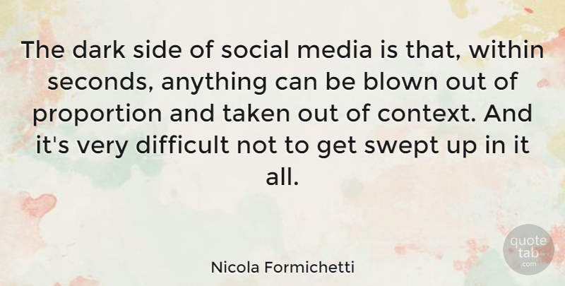 Nicola Formichetti Quote About Taken, Dark, Media: The Dark Side Of Social...