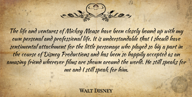 Walt Disney Quote About Venture, Mickey, Mice: The Life And Ventures Of...