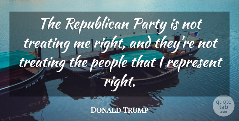 Donald Trump Quote About Party, People, Republican: The Republican Party Is Not...