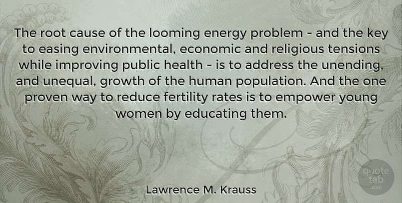 Lawrence M. Krauss Quote About Religious, Keys, Roots: The Root Cause Of The...