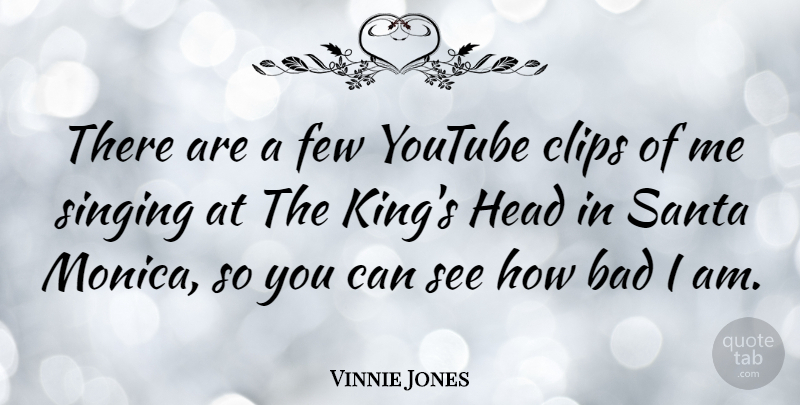 Vinnie Jones Quote About Kings, Singing, Santa: There Are A Few Youtube...