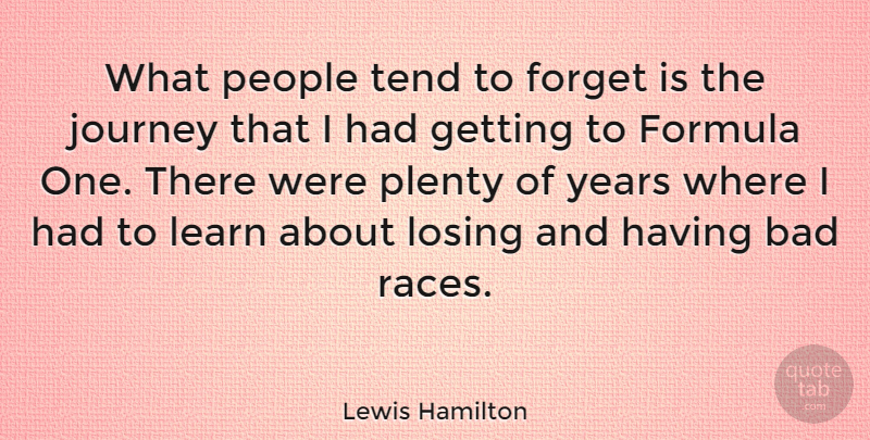 Lewis Hamilton Quote About Journey, Race, Years: What People Tend To Forget...