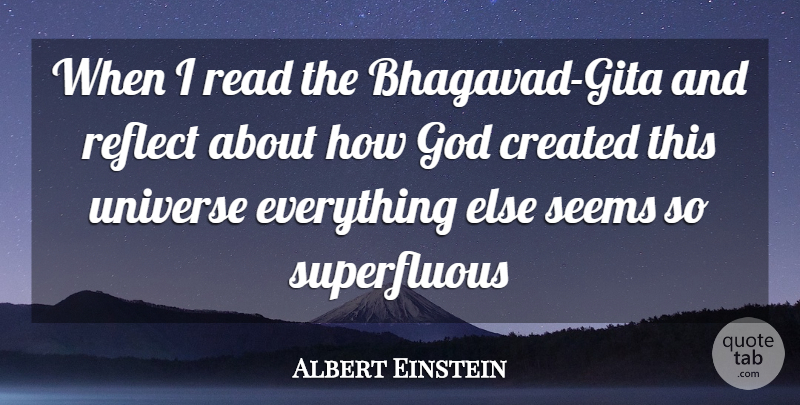 Albert Einstein Quote About Gita, India, Happy Independence Day: When I Read The Bhagavad...