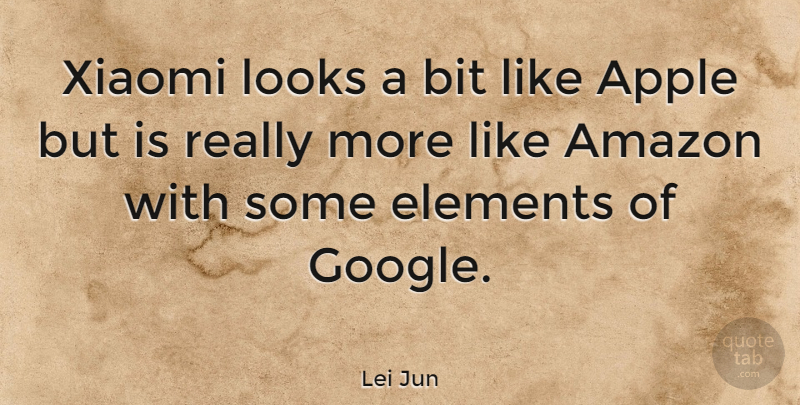 Lei Jun Quote About Apples, Google, Elements: Xiaomi Looks A Bit Like...