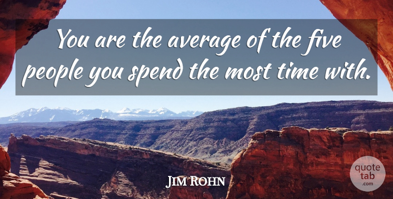 Jim Rohn Quote About Inspirational, Motivational, Success: You Are The Average Of...