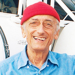Author Jacques Yves Cousteau