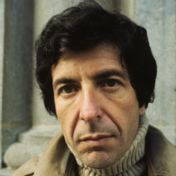 Author Leonard Cohen