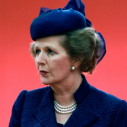 Author Margaret Thatcher