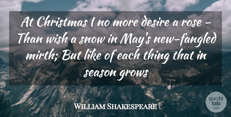 William Shakespeare Quote About Christmas, Time, Xmas: At Christmas I No More...