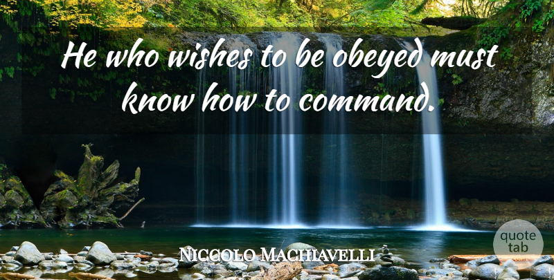 Niccolo Machiavelli Quote About Crazy, War, Wish: He Who Wishes To Be...