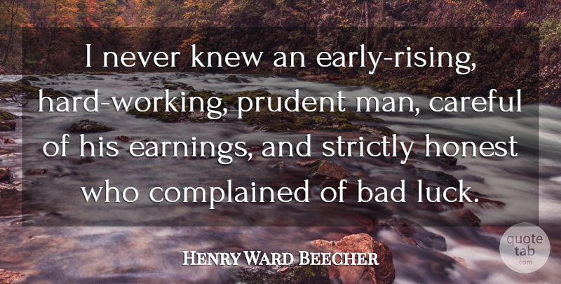 Joseph Addison Quote About Character, Hard Work, Men: I Never Knew An Early...