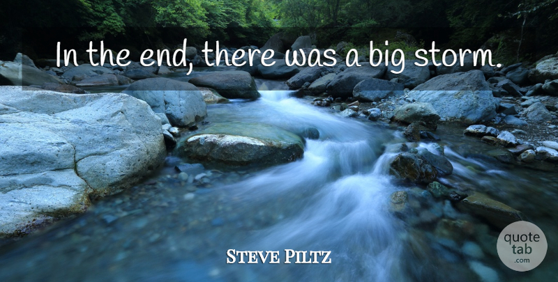 Steve Piltz Quote About undefined: In The End There Was...