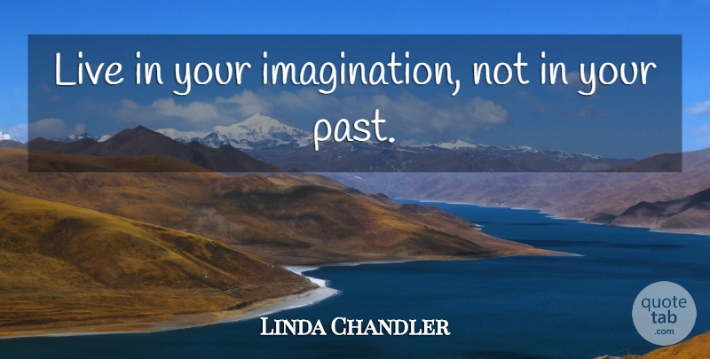 Linda Chandler Quote About Imagination: Live In Your Imagination Not...