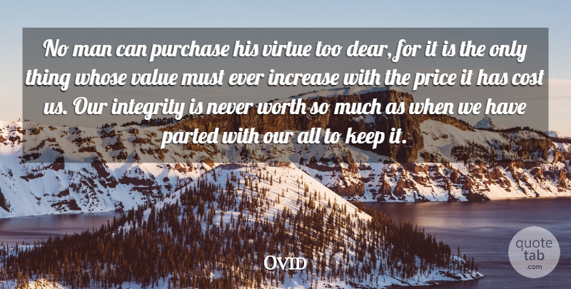 Charles Caleb Colton Quote About Integrity, Men, Cost: No Man Can Purchase His...