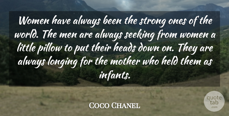 Coco Chanel Quote About Motivational, Mother, Strong Women: Women Have Always Been The...