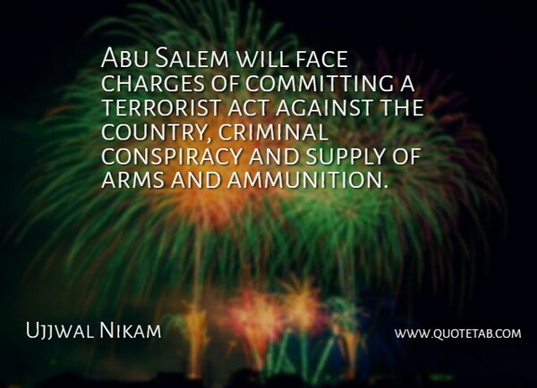 Ujjwal Nikam Quote About Abu, Act, Against, Arms, Charges: Abu Salem Will Face Charges...