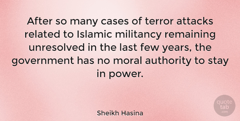 Sheikh Hasina Quote About Islamic, Years, Terror Attacks: After So Many Cases Of...