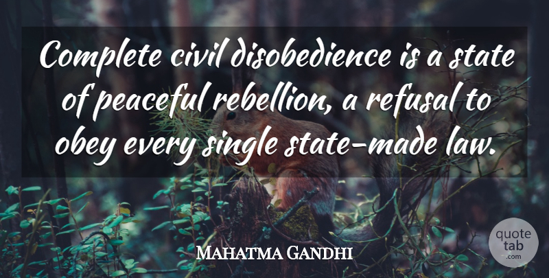 Gandhi civil disobedience essay