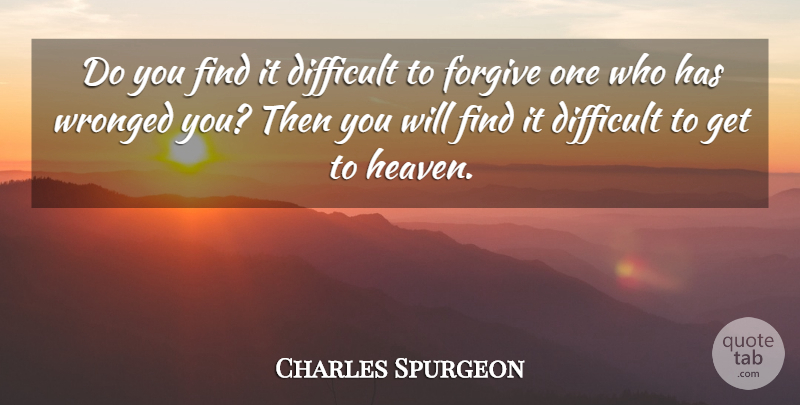 Charles Spurgeon Quote About God, Christian, Religious: Do You Find It Difficult...