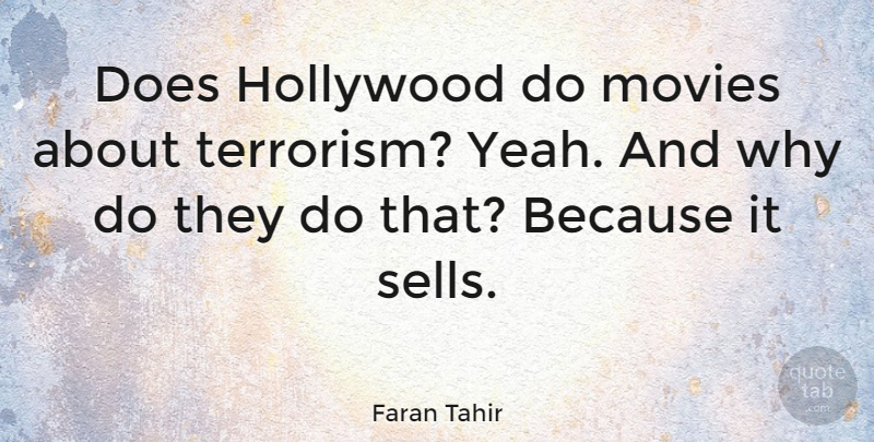 Faran Tahir Quote About Doe, Hollywood, Terrorism: Does Hollywood Do Movies About...